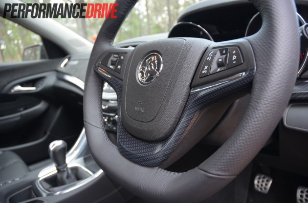 2014 Holden VF Commodore SS V steering wheel