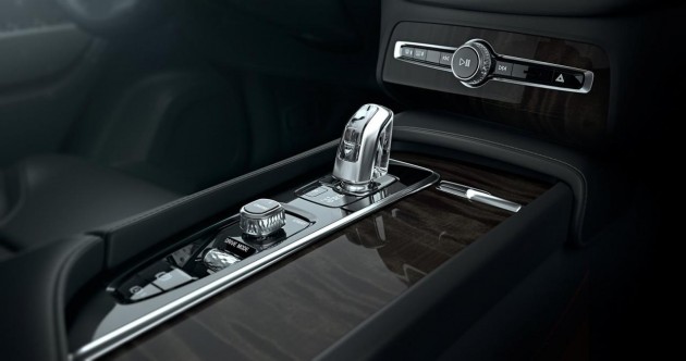 2015 Volvo XC90-crystal gear lever