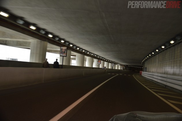 Monaco Monte Carlo F1 track-tunnel