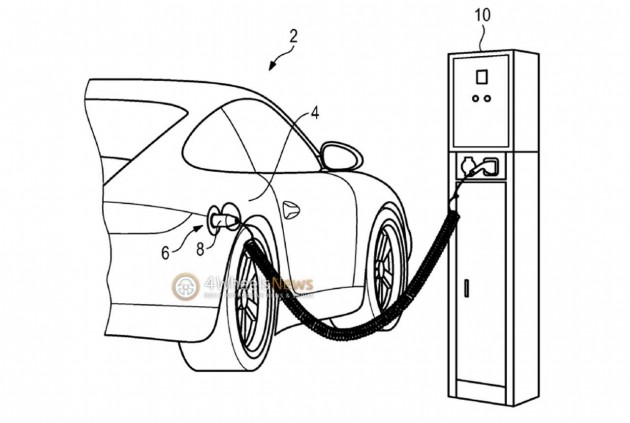 Porsche 911 plug-in hybrid patent
