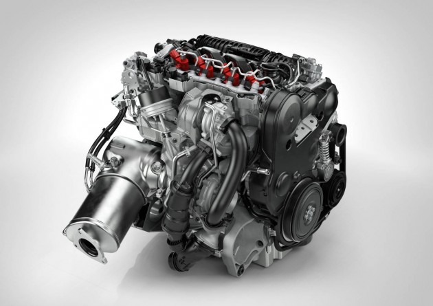 Volvo Drive-E D4 engine