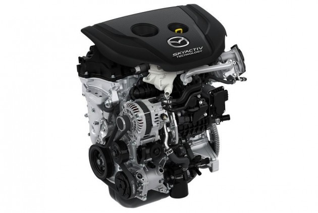 Mazda SkyActiv-D 1.5 TD engine