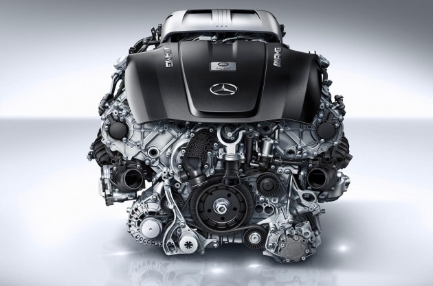 Mercedes-AMG GT 4.0TT V8 engine