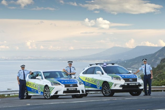 NSW Police Lexus GS 450h and RX 450h