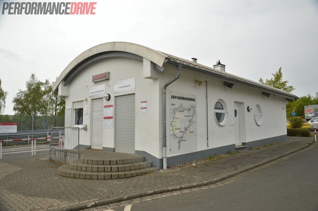 2014 Nurburgring Nordschleife-ticket booth