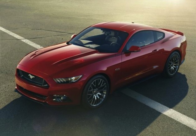 2015 Ford Mustang GT-red