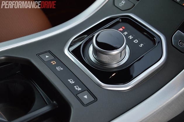 2015 Range Rover Evoque Dynamic-gear selector – PerformanceDrive