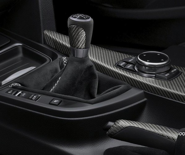 BMW 4 Series convertible M Performance gear lever