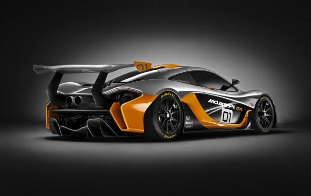 McLaren P1 GTR-rear