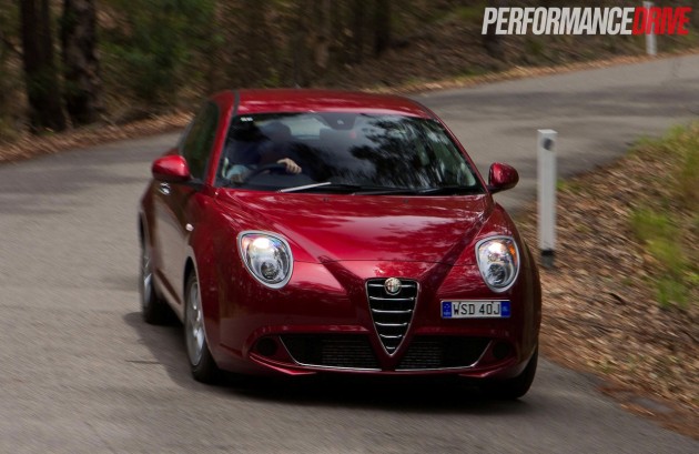 2014 Alfa Romeo MiTo TwinAir driving