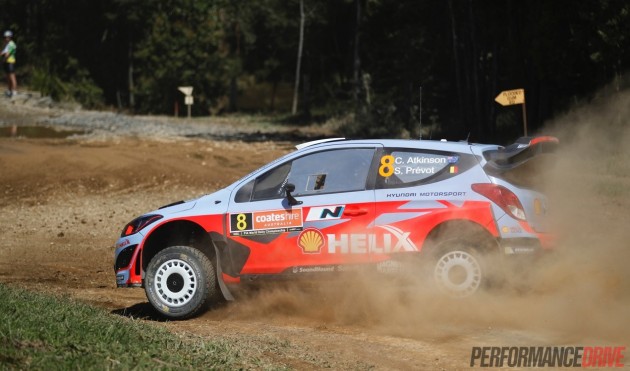 2014 Rally Australia-Hyundai i20 Atkinson