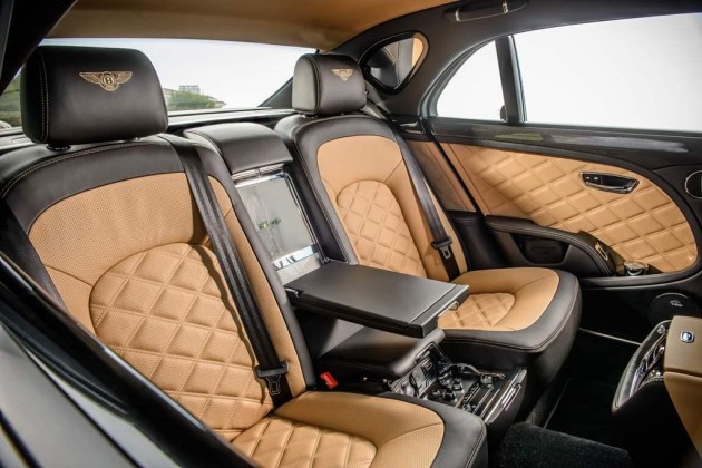 2015 Bentley Mulsanne Speed-rear seats
