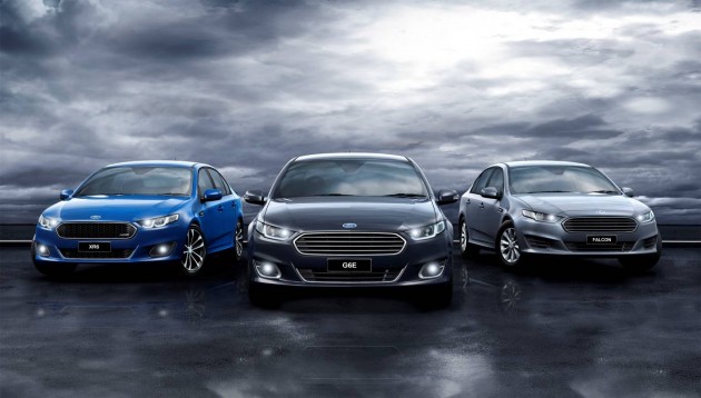 2015 Ford Falcon range