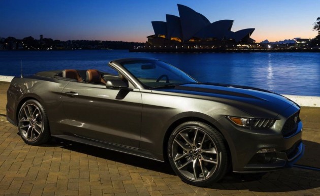 Ford Mustang on Sydney Harbour Foreshore