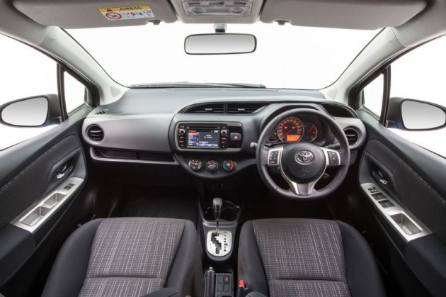 2015 Toyota Yaris SX interior