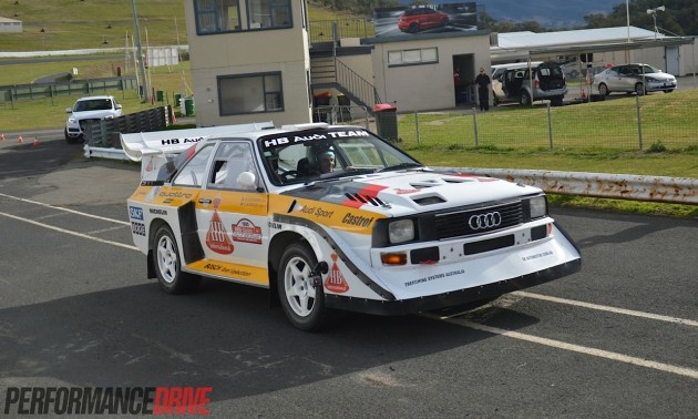 Audi S1 quattro Group B rally-Australia