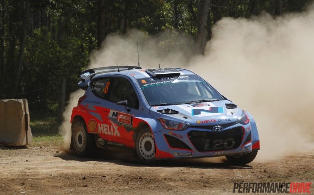 Chris Atkinson Hyundai i20 WRC-Australia