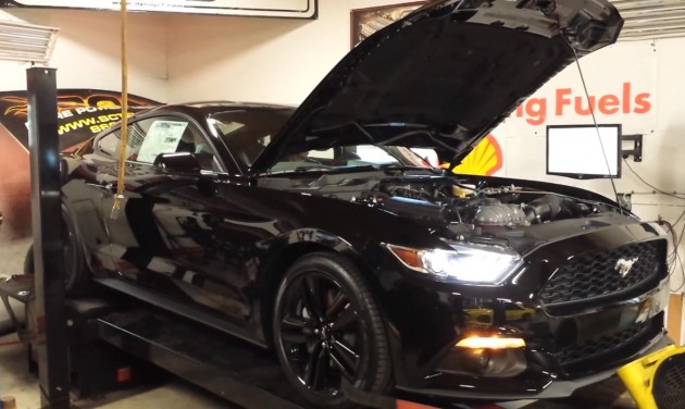 2015 Ford Mustang EcoBoost dyno
