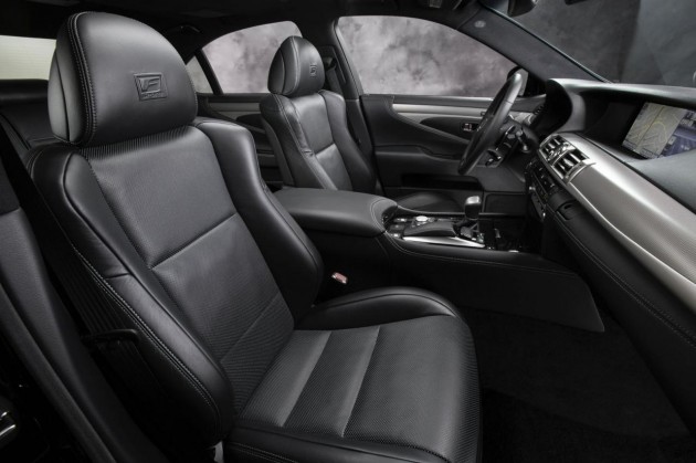 2015 Lexus LS F Sport seats