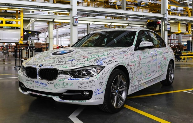 BMW 3 Series Araquari Brazil plant