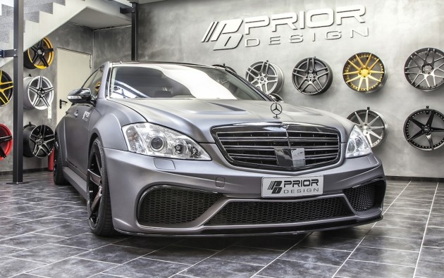 Prior Design Black Edition V Widebody Aero Kit For Mercedes S Class