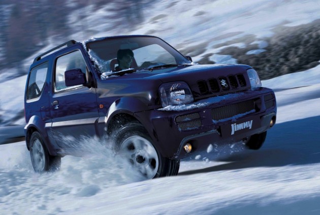Suzuki Jimny snow