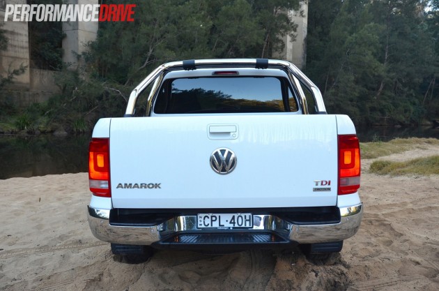 2014 Volkswagen Amarok Highline TDI420 rear exterior