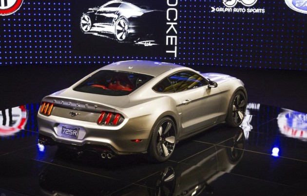 GAS 2015 Ford Mustang-rear
