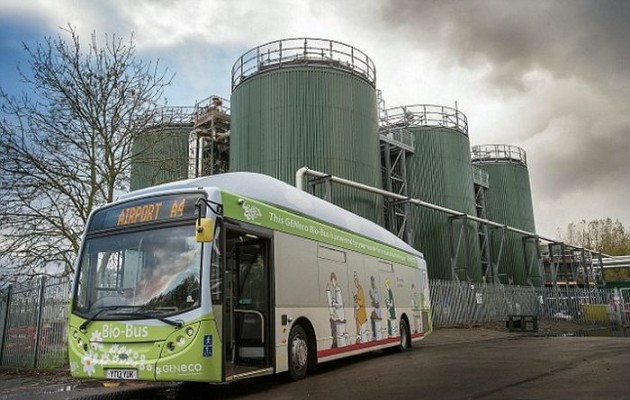 UK bio-bus runs on poo