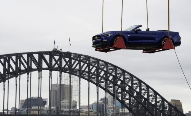 2015 Ford Mustang Sydney Harbour