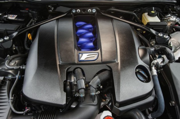 Lexus RC F V8 engine