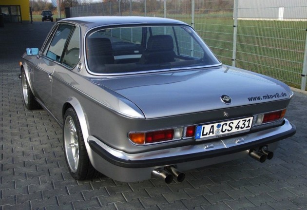 1970s BMW E9 CS M5 V8-rear