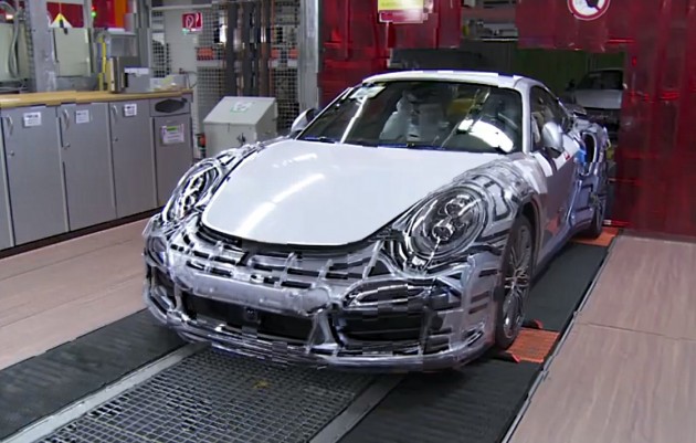 2014 Porsche 911 GT3 testing