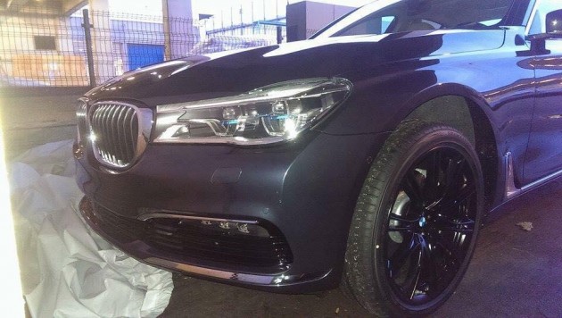 2016 BMW 7 Series prototype-front