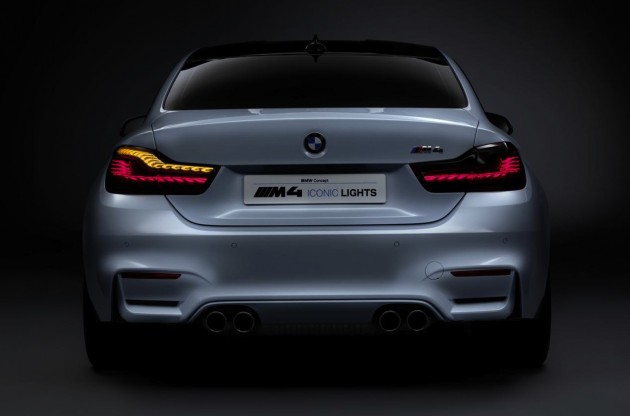 BMW M4 Concept Iconic Lights-OLED taillights