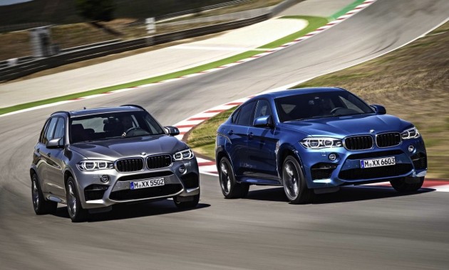 2015 BMW X5 M and X6 M-