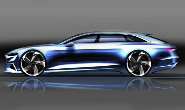 Audi Prologue Avant concept sketch