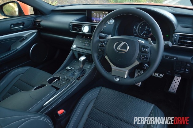 2015 Lexus RC 350 F Sport-interior