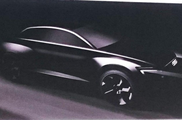 Audi Q6 preview sketch