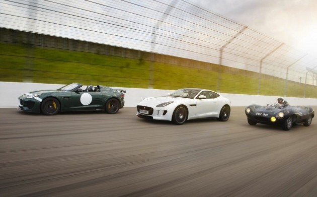 Jaguar-F-Type and Project-7-with-D-Type