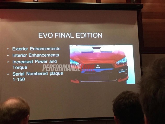 Mitsubishi Lancer Evolution X Final Edition-Australia