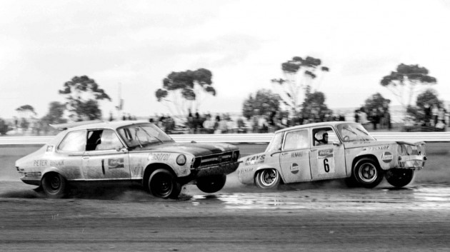 Rallycross Australia-Peter Brock and Bob Watson