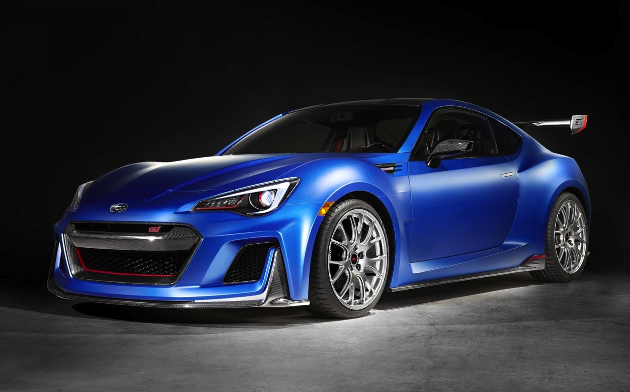 Subaru unveils racy BRZ STI Performance Concept | PerformanceDrive