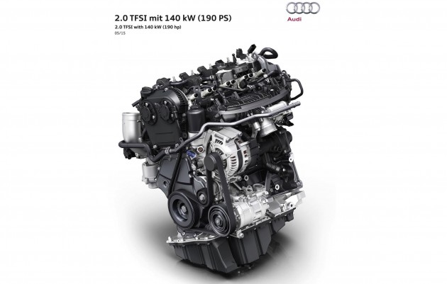 2015 Audi 2.0TFSI engine
