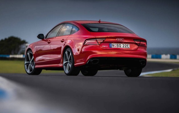 2015 Audi RS 7 rear