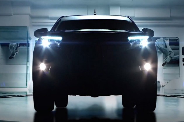 2016 Toyota HiLux headlights