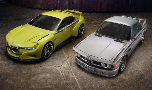 BMW 3.0 CSL Hommage and 1970s CSL