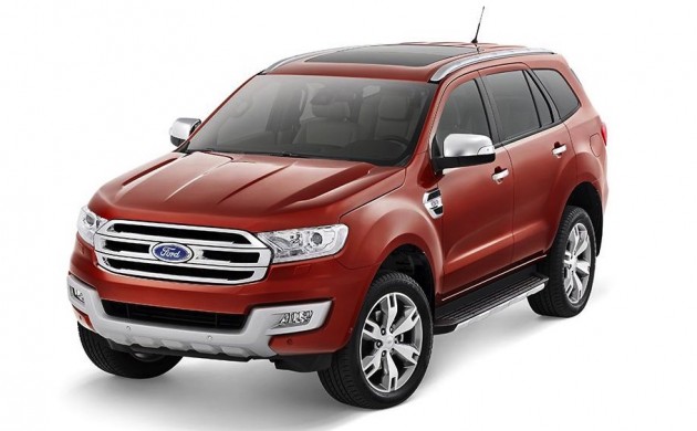 top SUVs 2015-Ford-Everest-front-exterior
