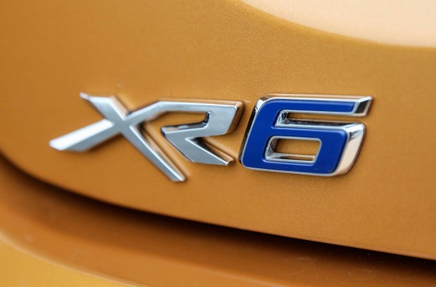 Ford Falcon XR6 badge-FGX