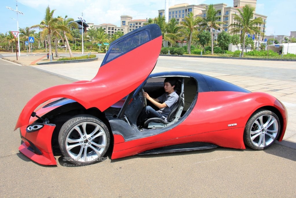 Man In China Builds Homemade Supercar Ev Powertrain Performancedrive